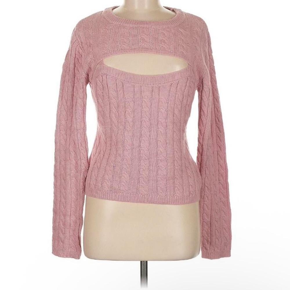 New cut out sweater from Nordstrom xs s light pink